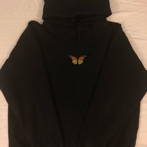 Brandy Melville Tien Butterfly Hoodie
